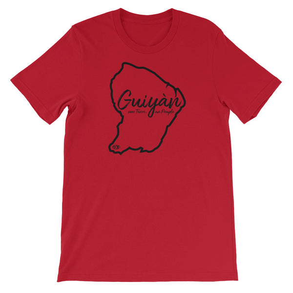 T-Shirt Carte Guyane