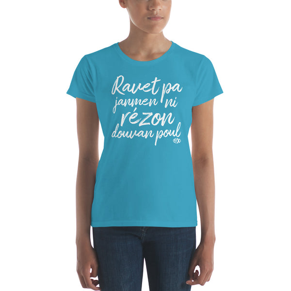 T-Shirt Femme Ravet pa ka...