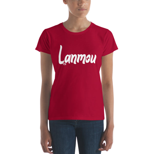 T-Shirt Femme Lanmou Guadeloupe