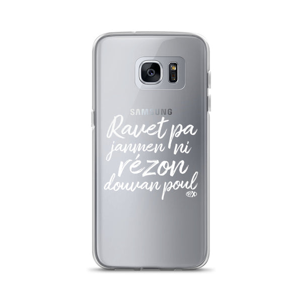 Samsung Case Ravet Blanc