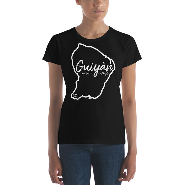 T-Shirt Femme Carte Guyane